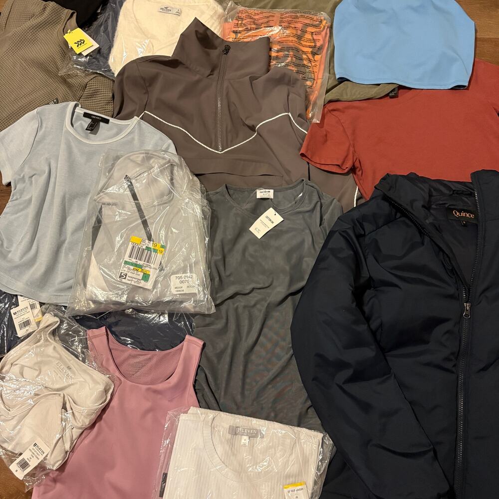 Lot of 10 Piece Clothing Reseller Resale Box Bundle Wholesale Mixed New Used